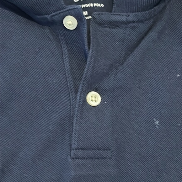 GAP Men’s Navy Polo Size M - Picture 2 of 4